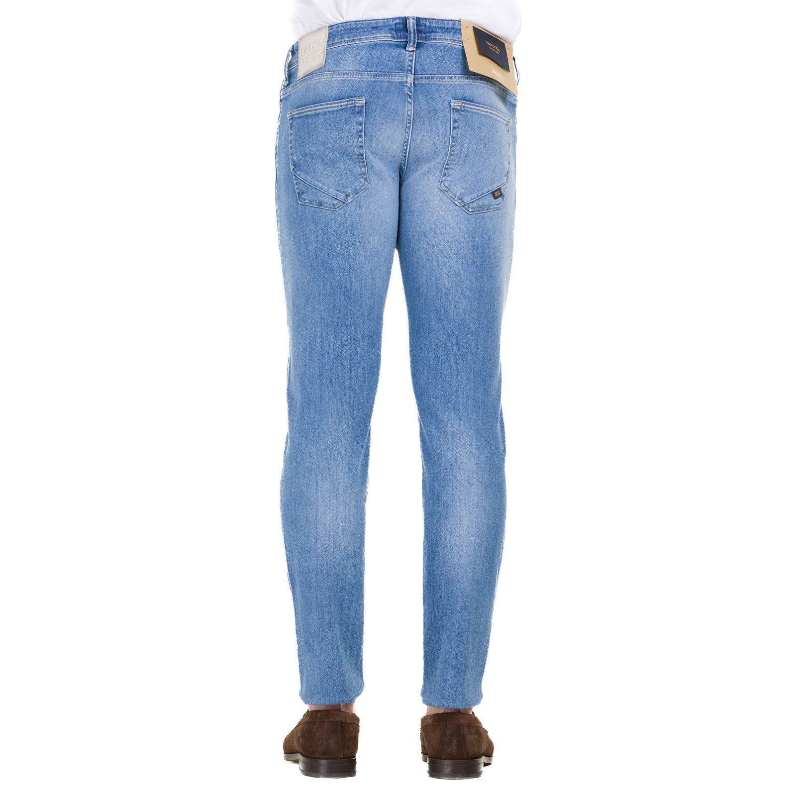 Jeans INCOTEX W3 BDPS0002-00918 Blu denim - Avant-gardeandria