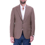 Giacca DE PETRILLO Monopetto Tabacco