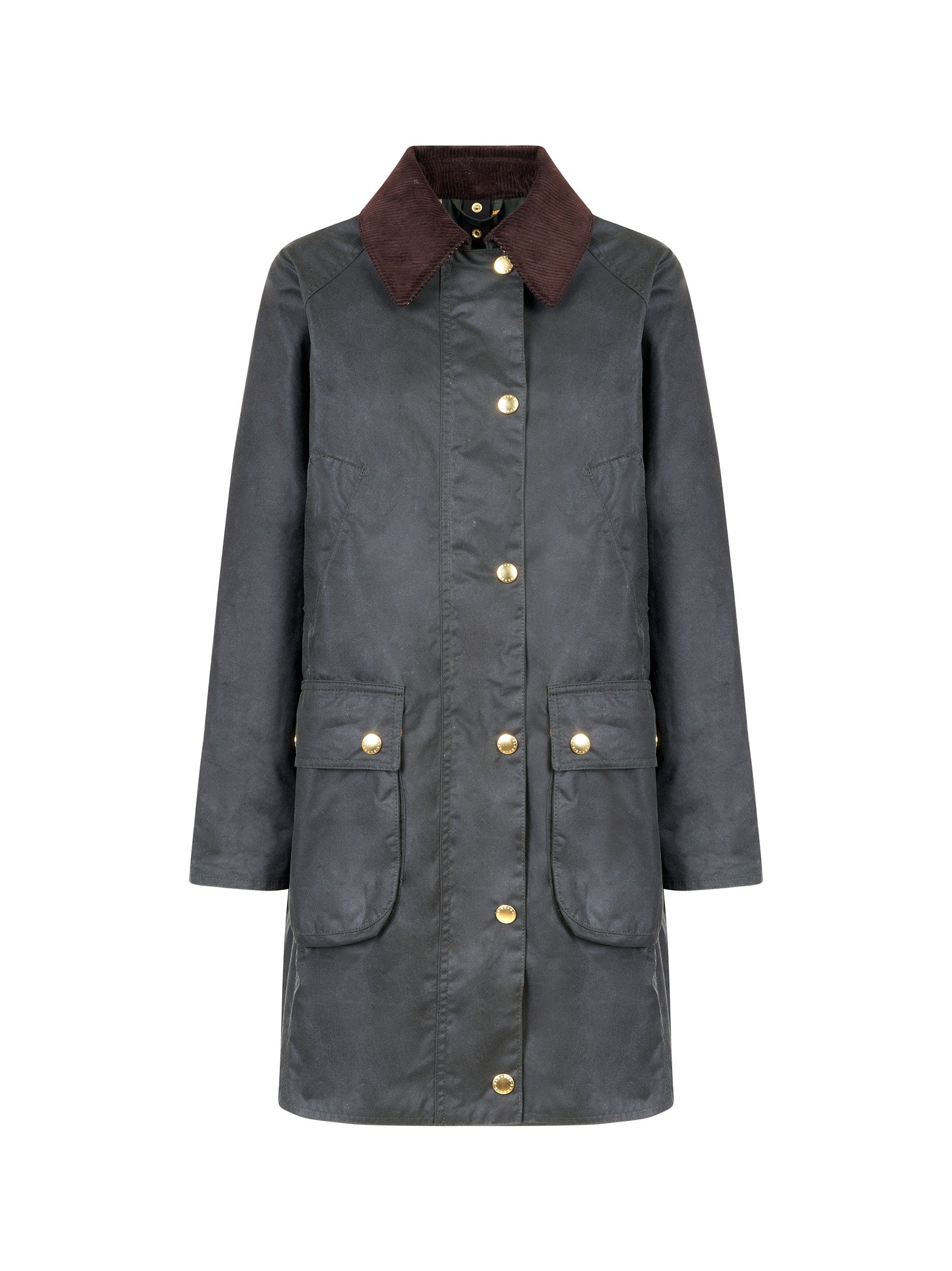 Giubbotto BARBOUR Long beadnell wax
Salvia