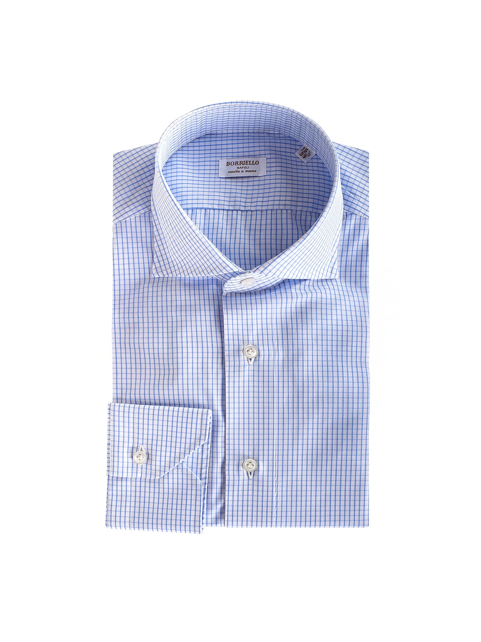 Camicia BORRIELLO
Bianco/celeste