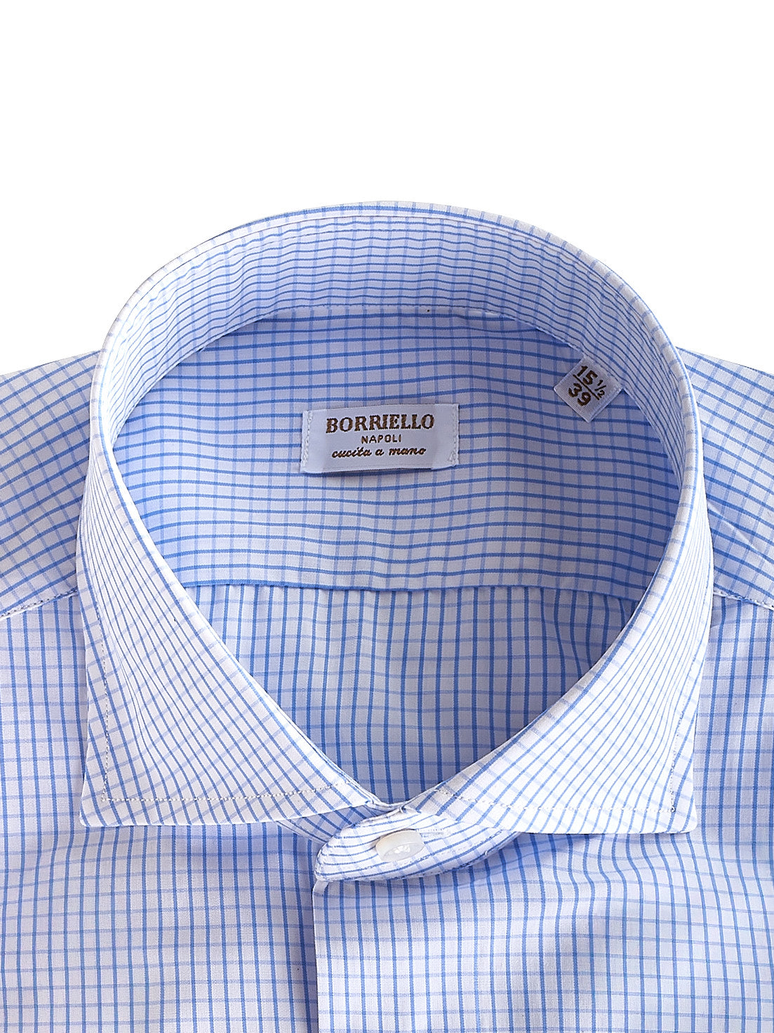 Camicia BORRIELLO
Bianco/celeste