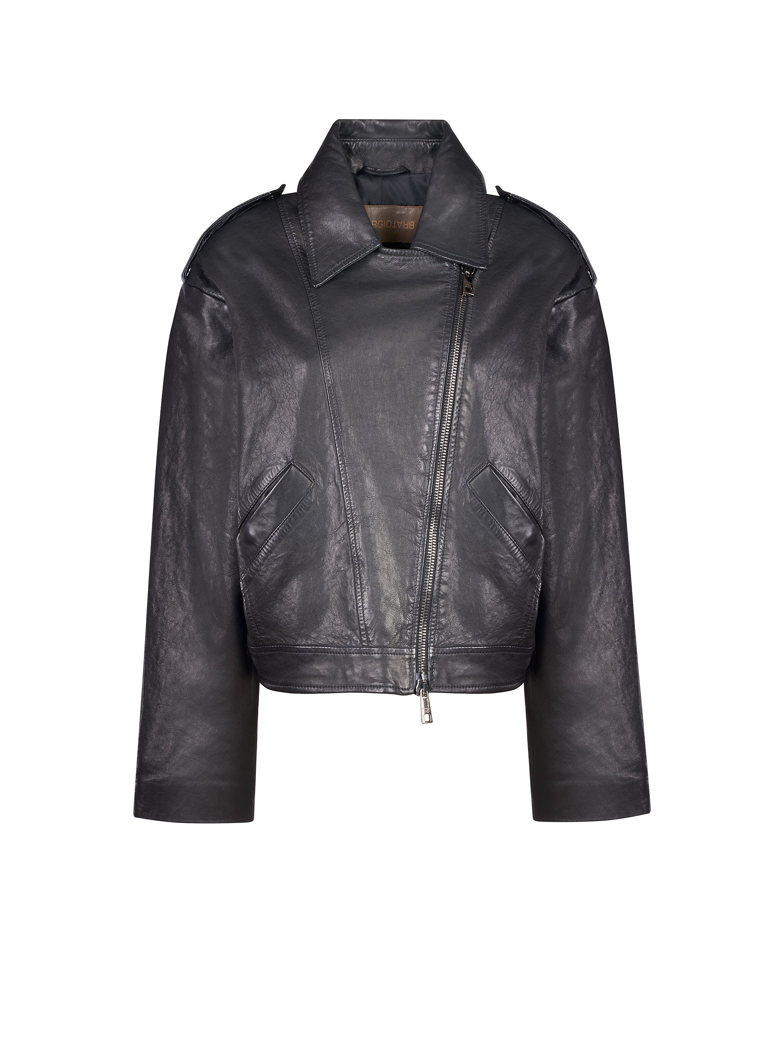 Giubbotto GIORGIO BRATO Chiodo OVER
Nero