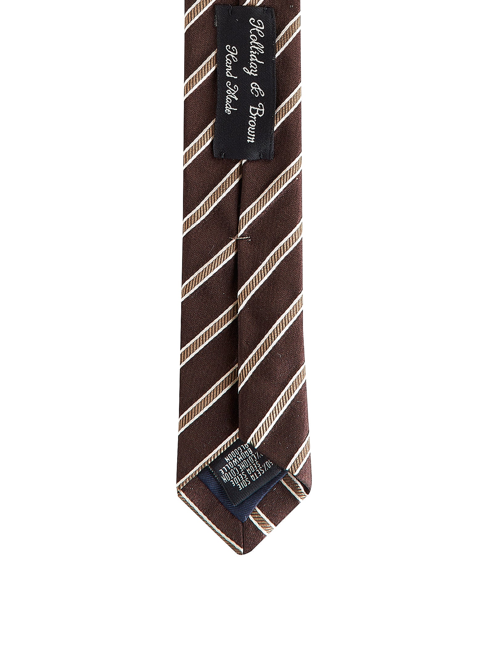 Cravatta HOLLIDAY & BROWN LONDON
Marrone