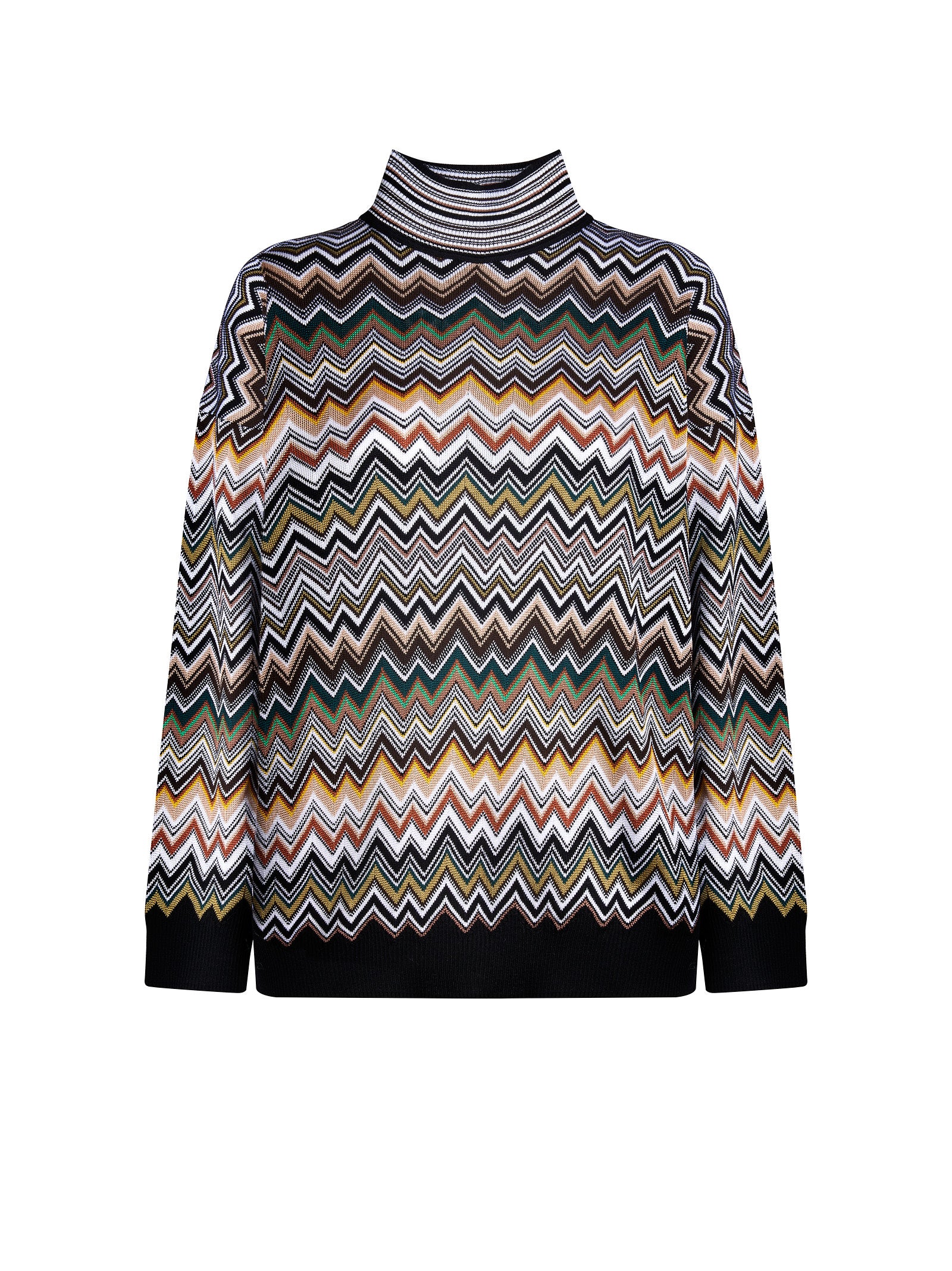 Maglia MISSONI Dolcevita
Brown/yellow