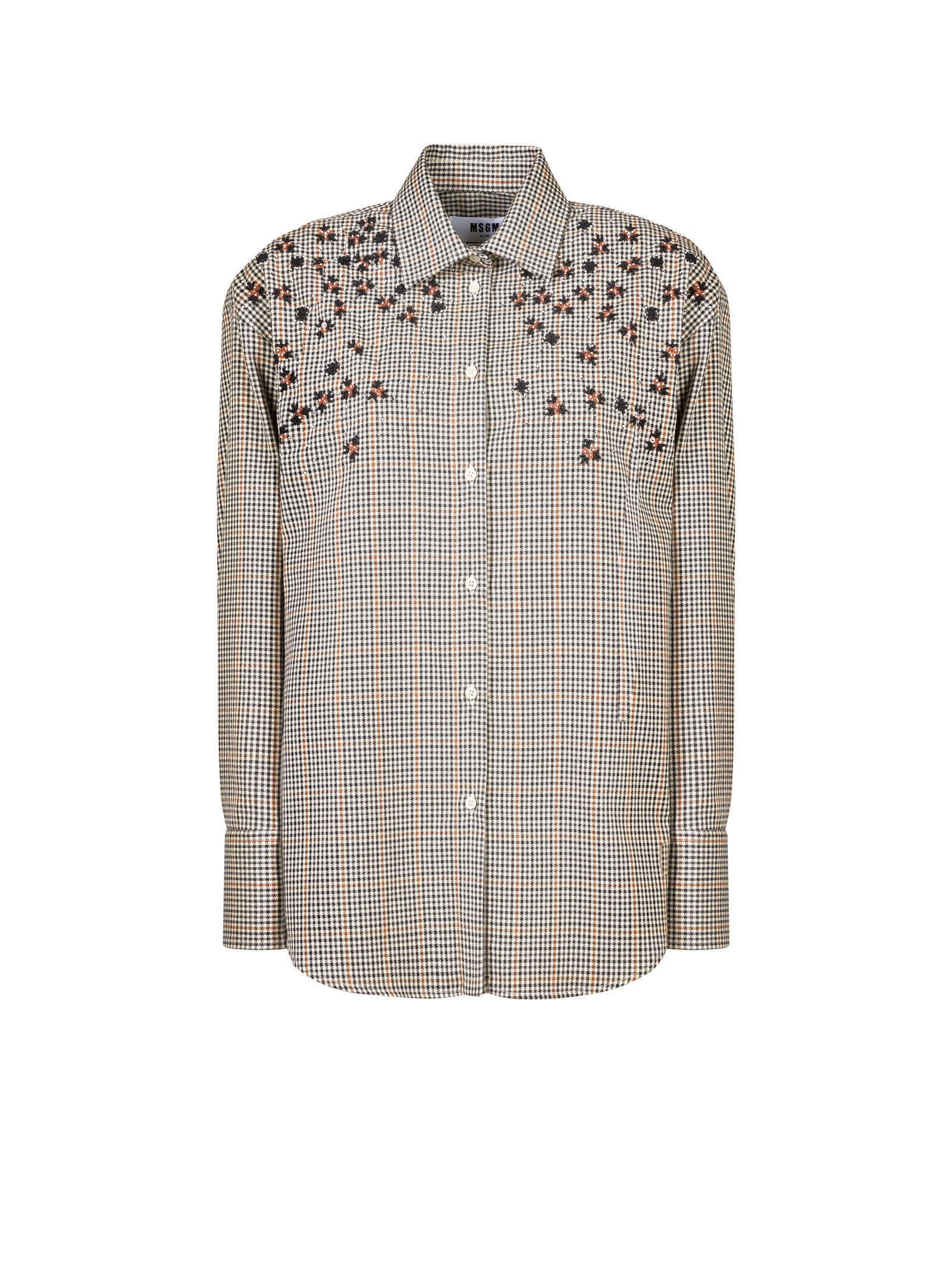 Camicia MSGM
Pied de poule beige