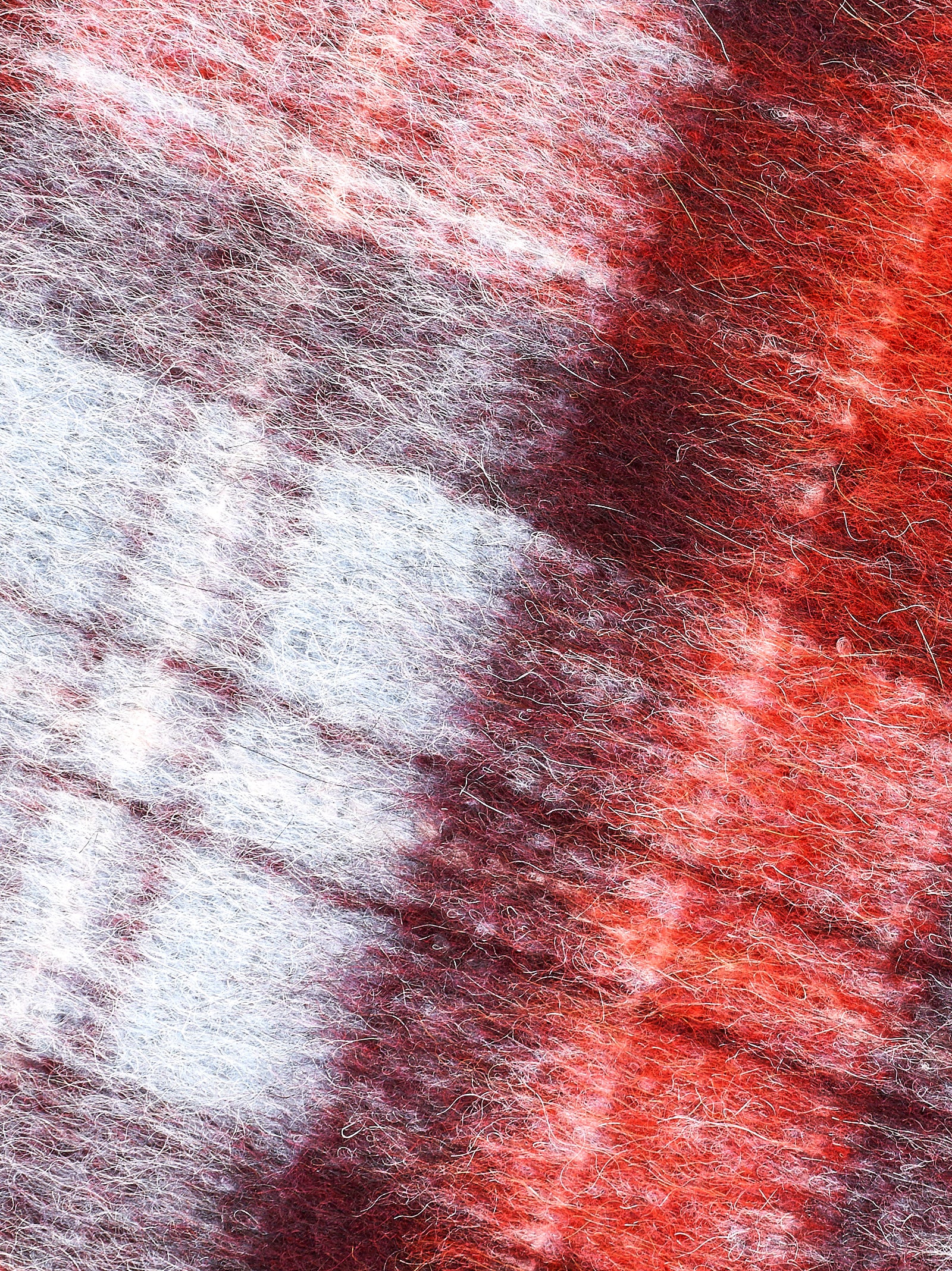 Scialle N°21 Quadro
Azzurro-rosso