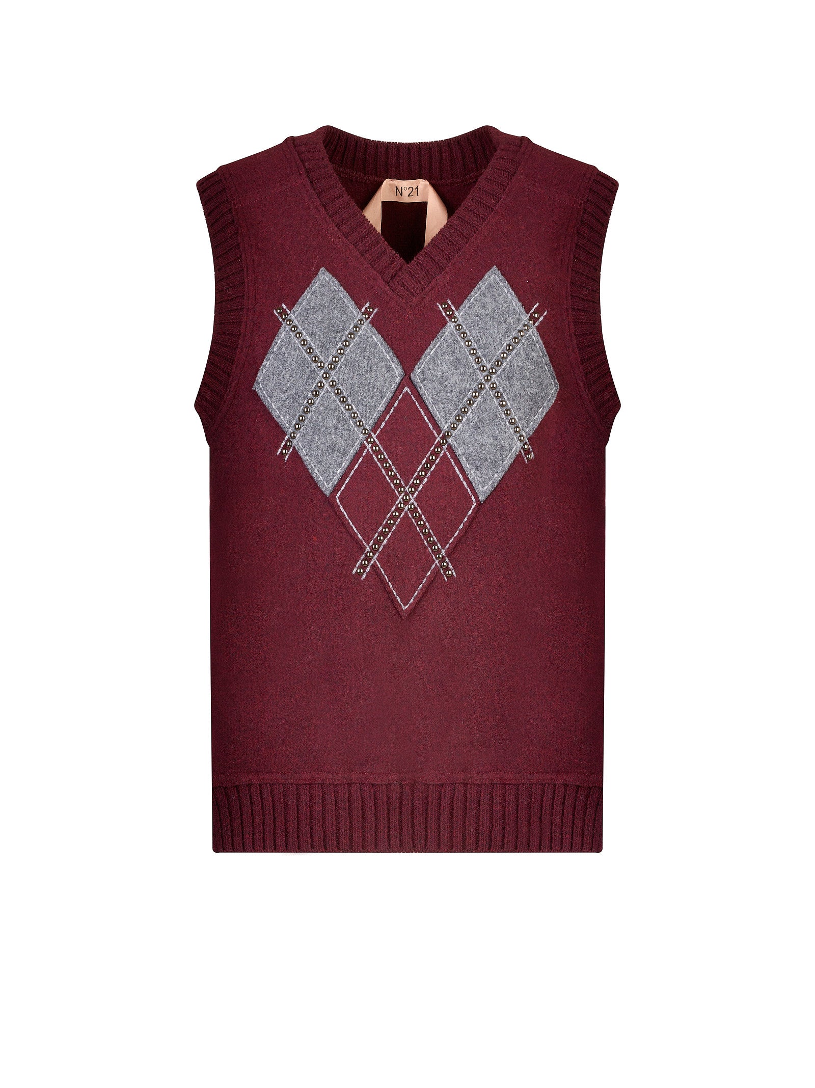 Felpa N°21 Rombi
Bordeaux