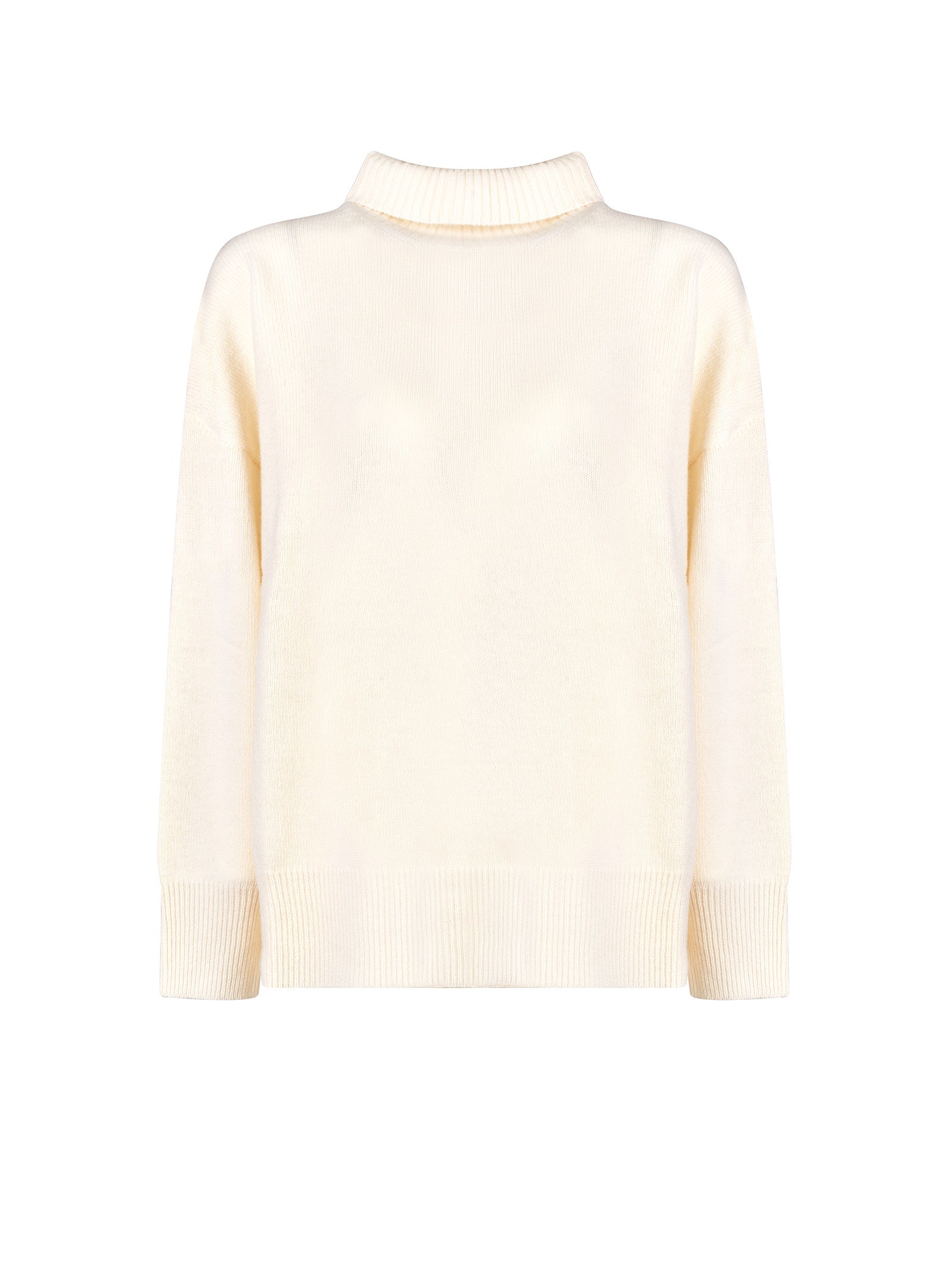 Maglia ROBERTO COLLINA Dolcevita spacchi
Bianco