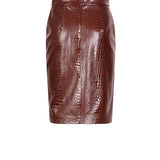 Gonna L'AGENCE Violetta
Dark/port/croc