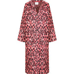 Cappotto donna Laneus Maculato Rosso in 47% poliammide 53% alpaca