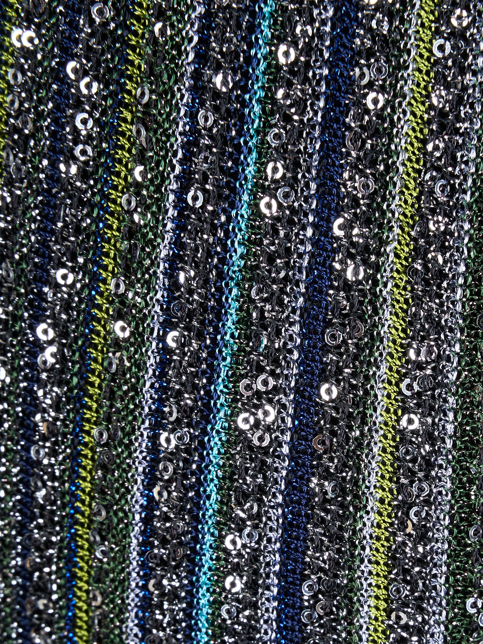 Pantalone donna Missoni Green Tones in 65% viscosa 35% poliamide, dettaglio