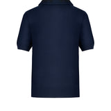Polo donna N°21 Blu in lana, retro
