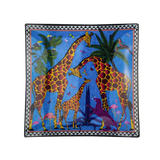 Piatto vetro ORTIGIA
Giraffe blue