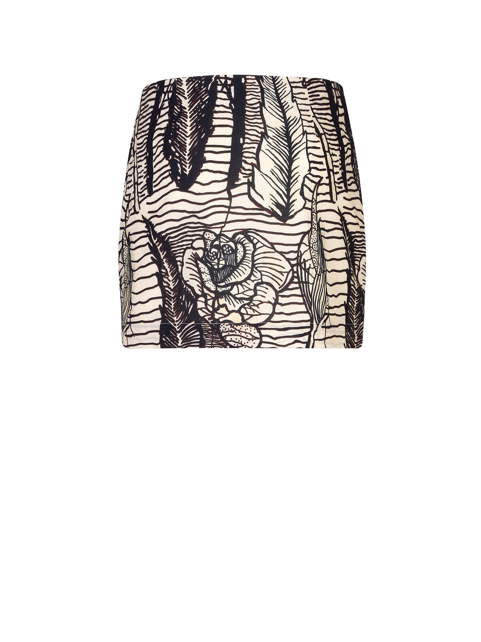 Gonna MES DEMOISELLES
Brown print