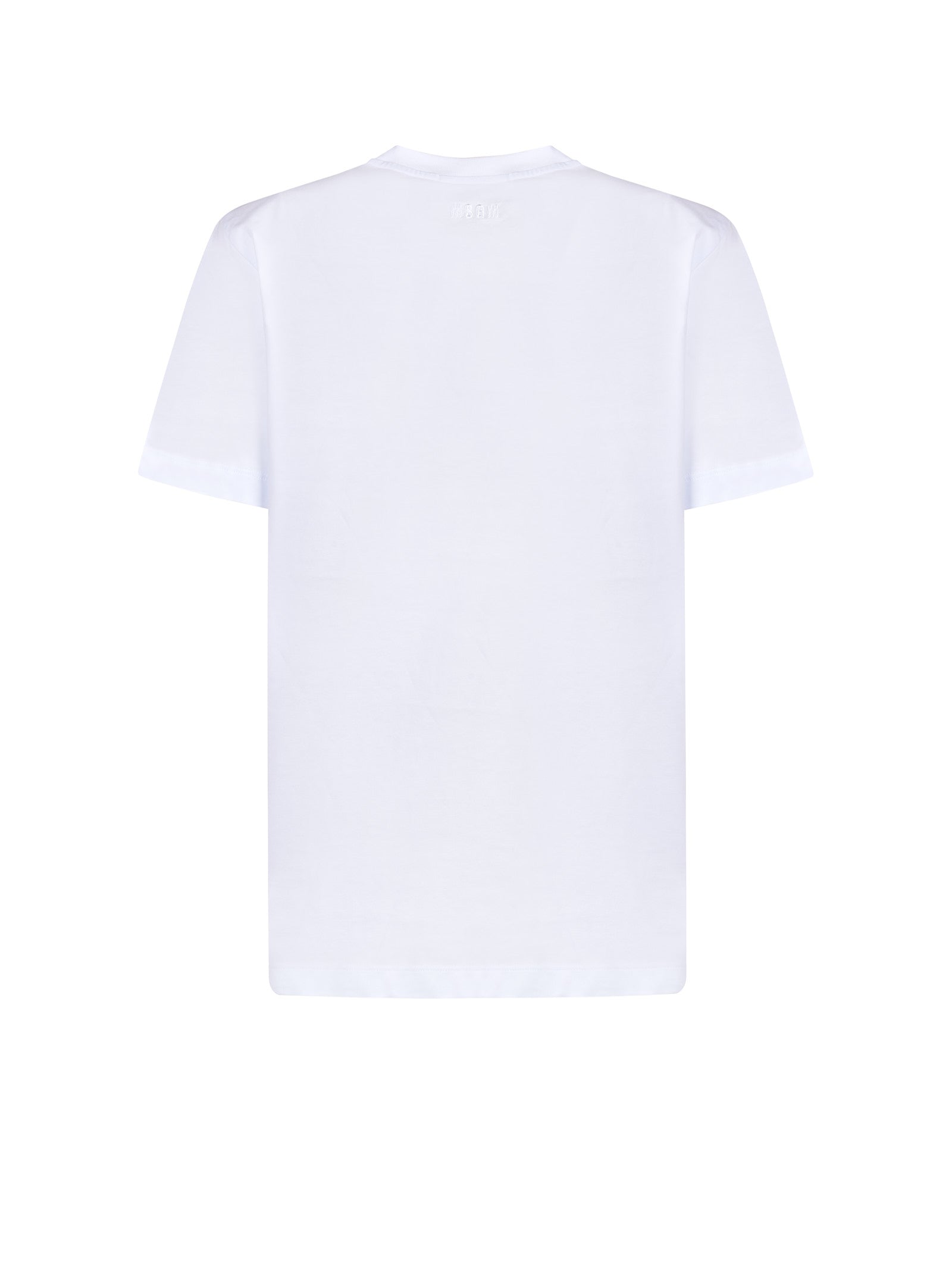 T-shirt MSGM Fiore corallo giallo
Bianco