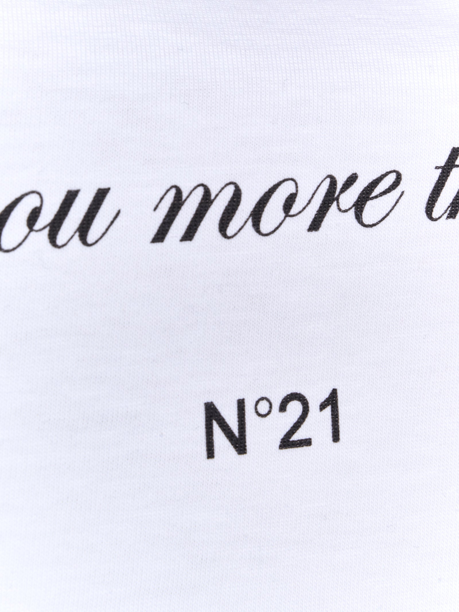 T-shirt N°21
Bianco