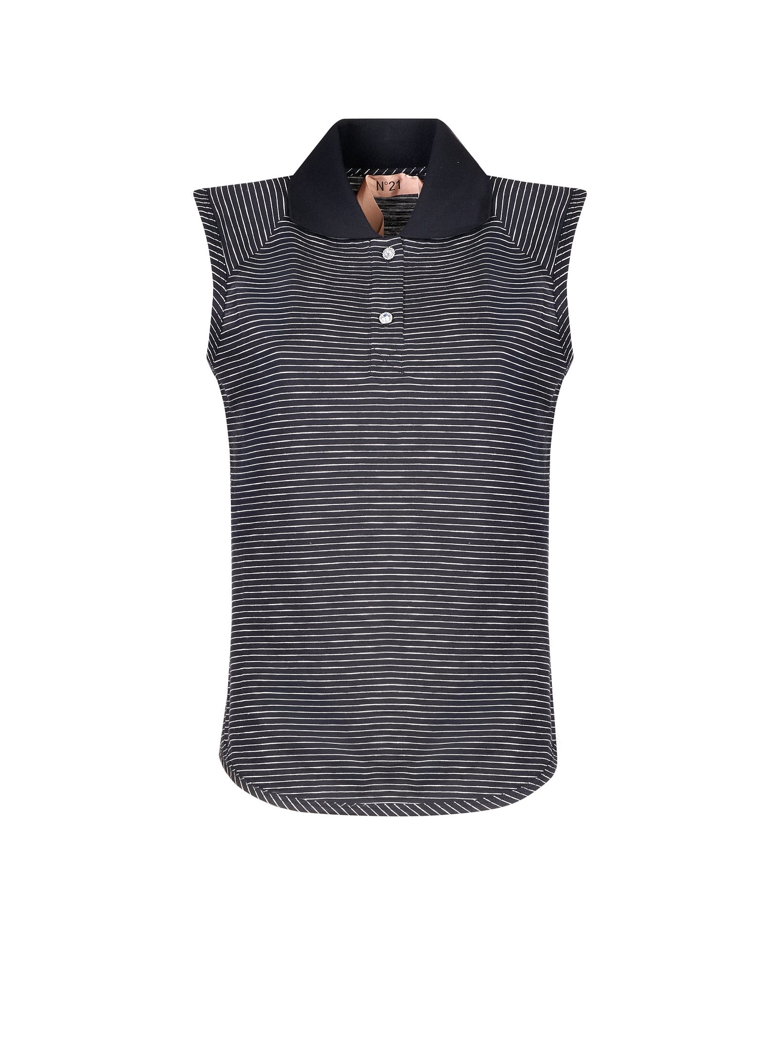 Polo N°21 Rigato
Nero/bianco