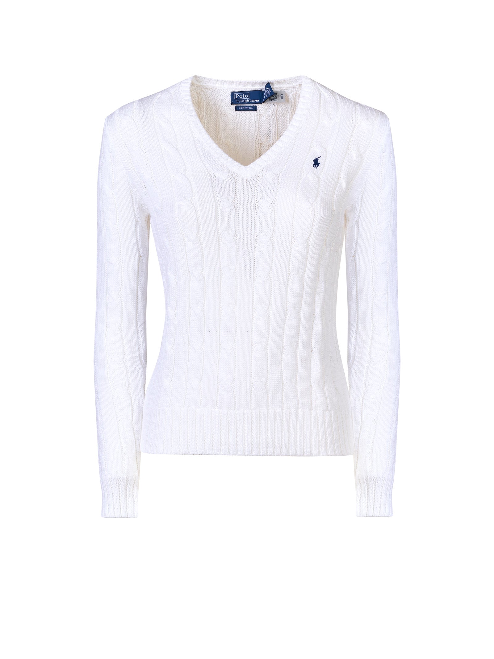 Maglia POLO RALPH LAUREN Scollo v
White