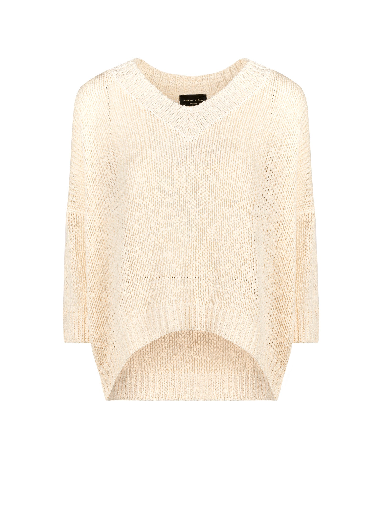 Maglia ROBERTO COLLINA Scollo v
Ecru