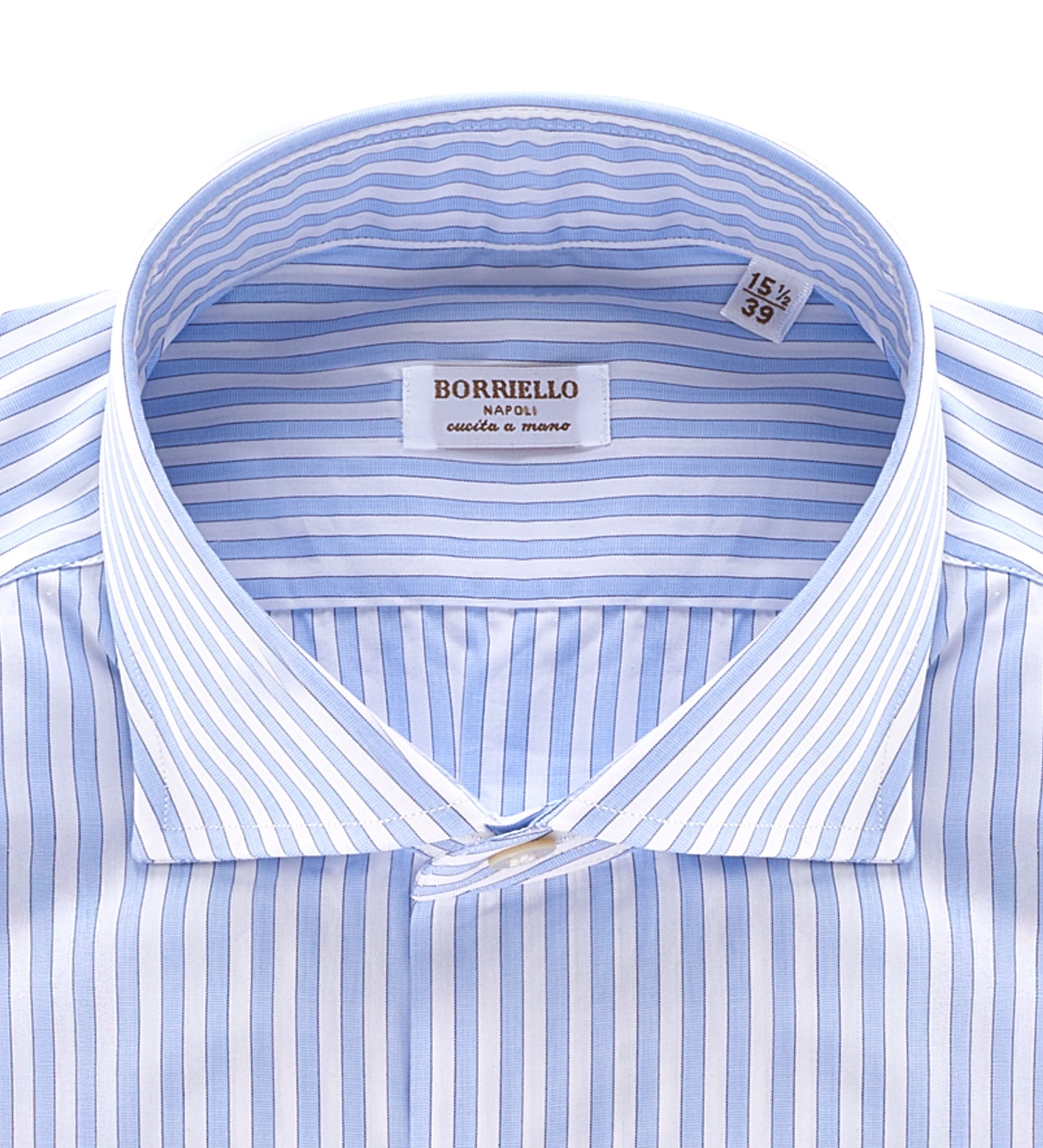 Camicia BORRIELLO
Rig. celeste/bianco