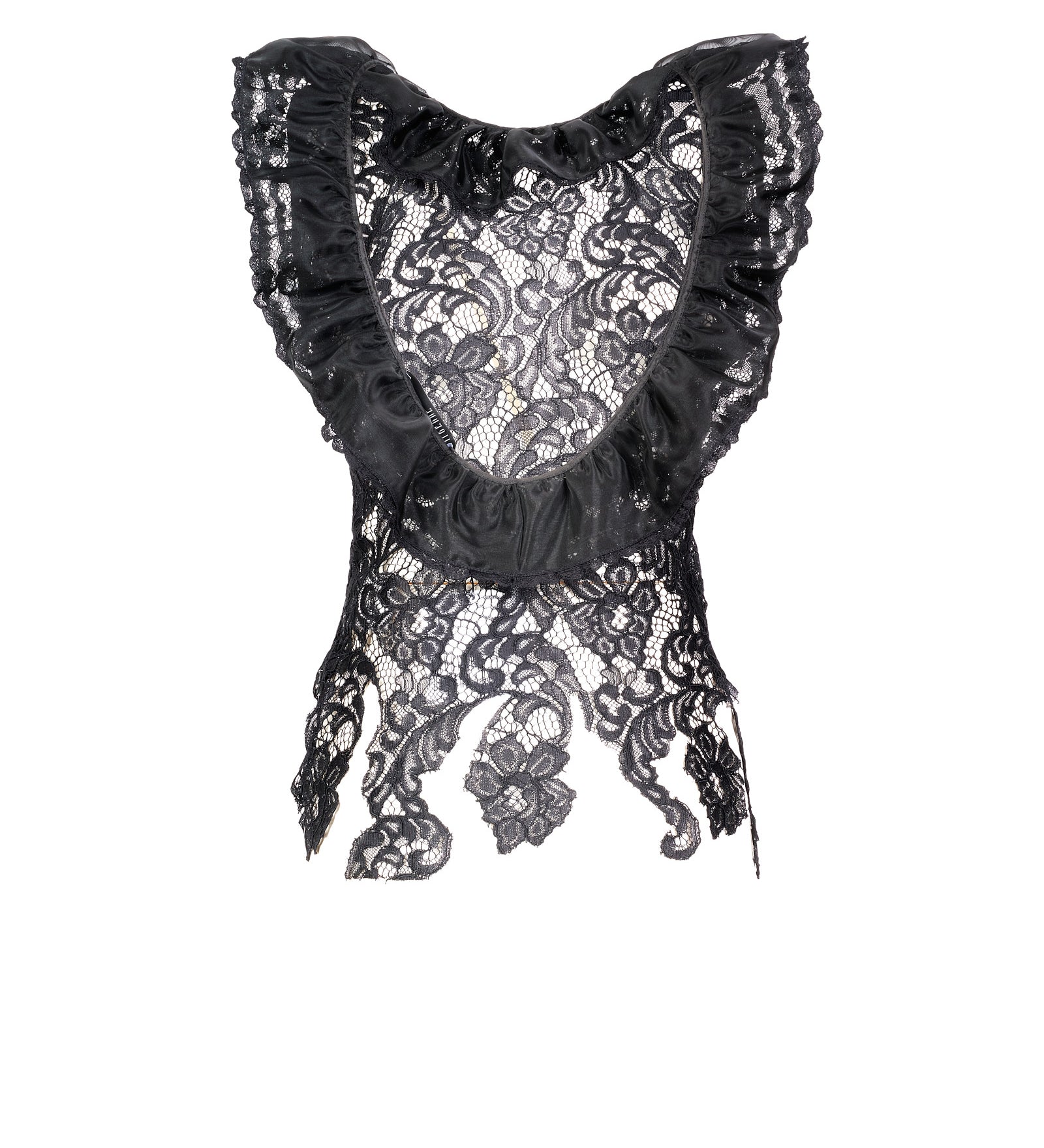 Top GIUSEPPE DI MORABITO Pizzo fiori
Nero