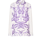Camicia STELLA JEAN
Bianco stampa viola
