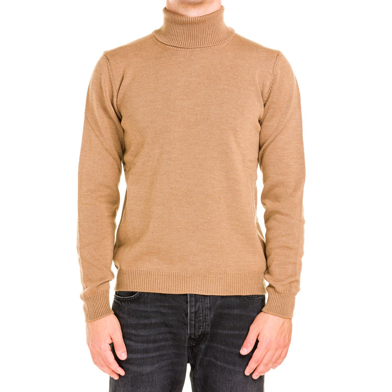 Maglia ROBERTO COLLINA RF0205 RF02203 Cammello - Avant-gardeandria