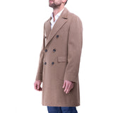 Cappotto DE PETRILLO Doppio petto Cammello - Avant-gardeandria