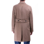 Cappotto DE PETRILLO Doppio petto Cammello - Avant-gardeandria