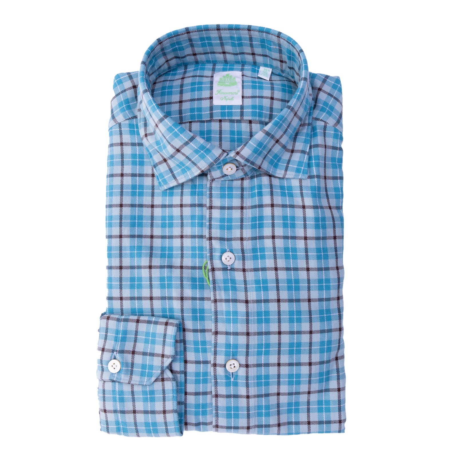 Camicia Quadro azzurro UOMO - Avant-gardeandria