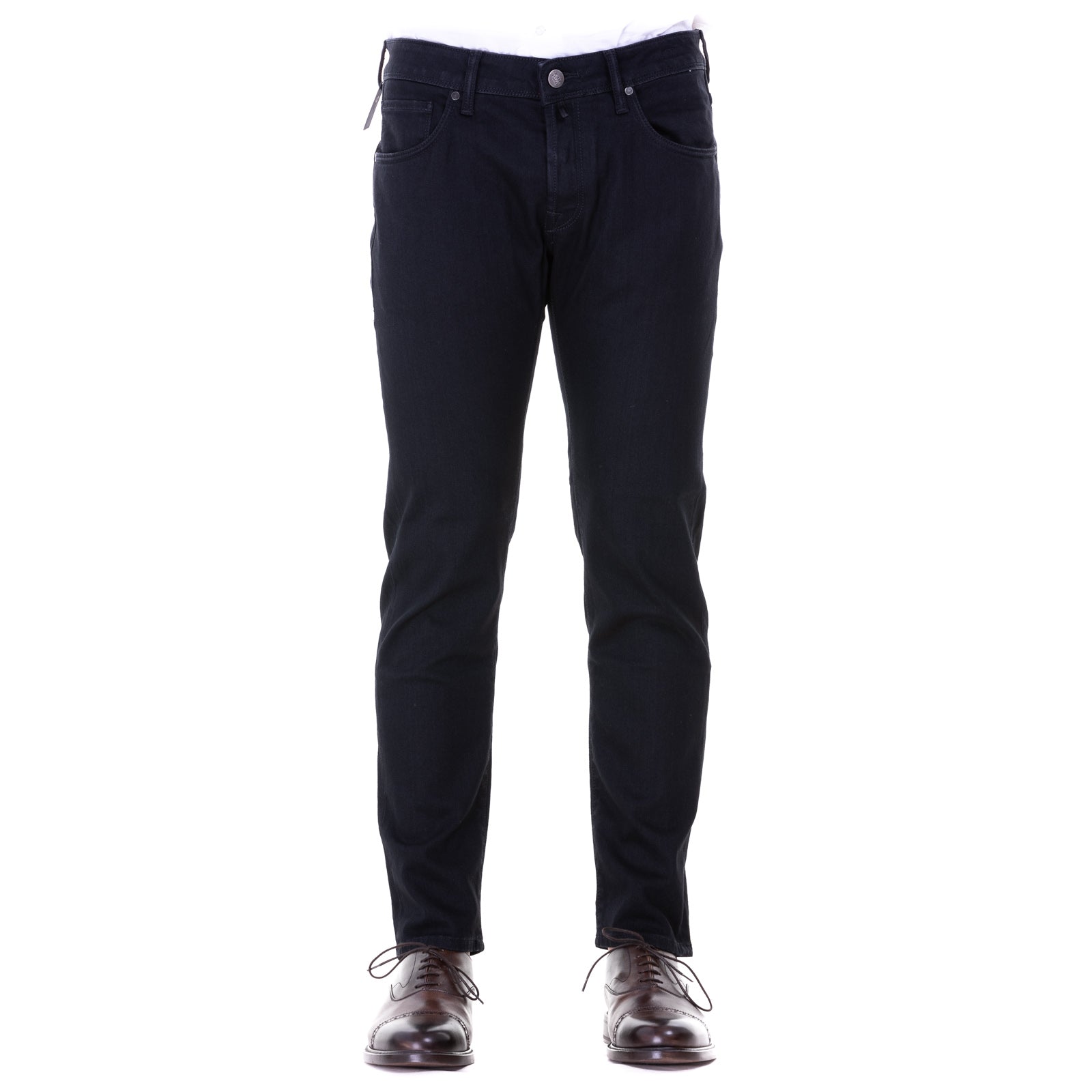 Pantalone INCOTEX W1 BDP50002-1789 Nero - Avant-gardeandria
