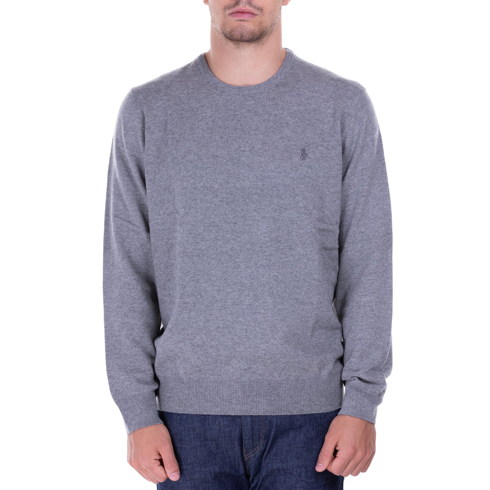 Maglia POLO RALPH LAUREN 007 710876714 Grey heather - Avant-gardeandria