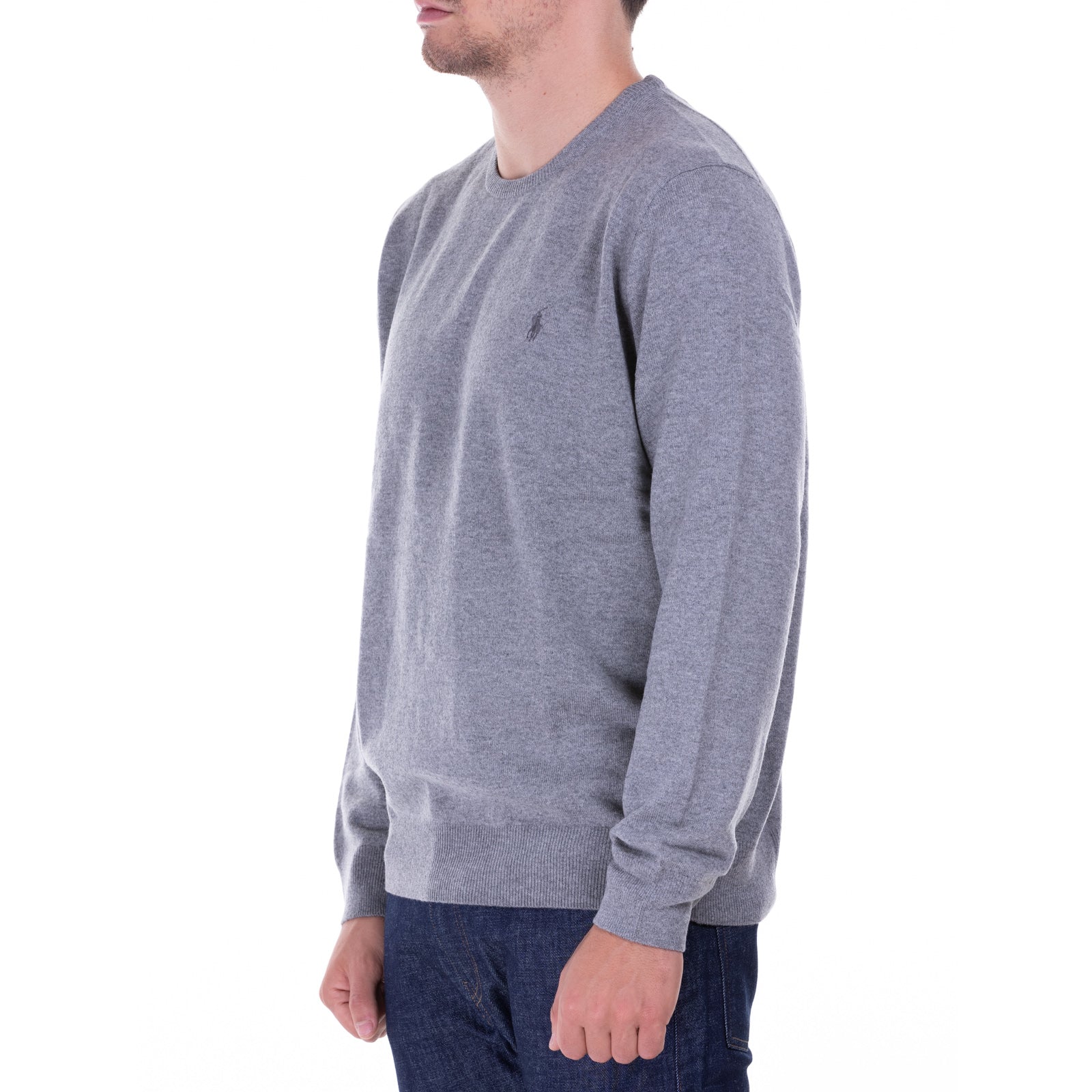 Maglia POLO RALPH LAUREN 007 710876714 Grey heather - Avant-gardeandria