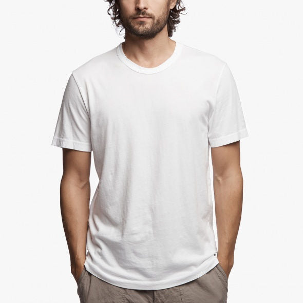 T-shirt JAMES PERSE 0010WHT MLJ3311 Bianco - Avant-gardeandria