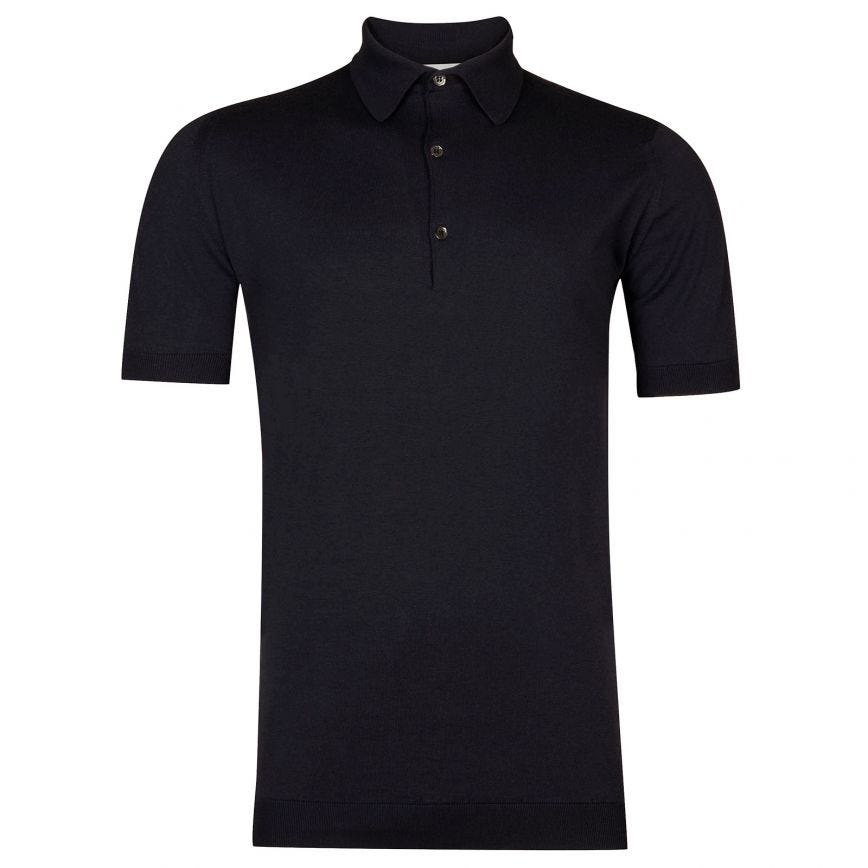 Maglia JOHN SMEDLEY BLACK ADRIANSHIRT - Avant-gardeandria