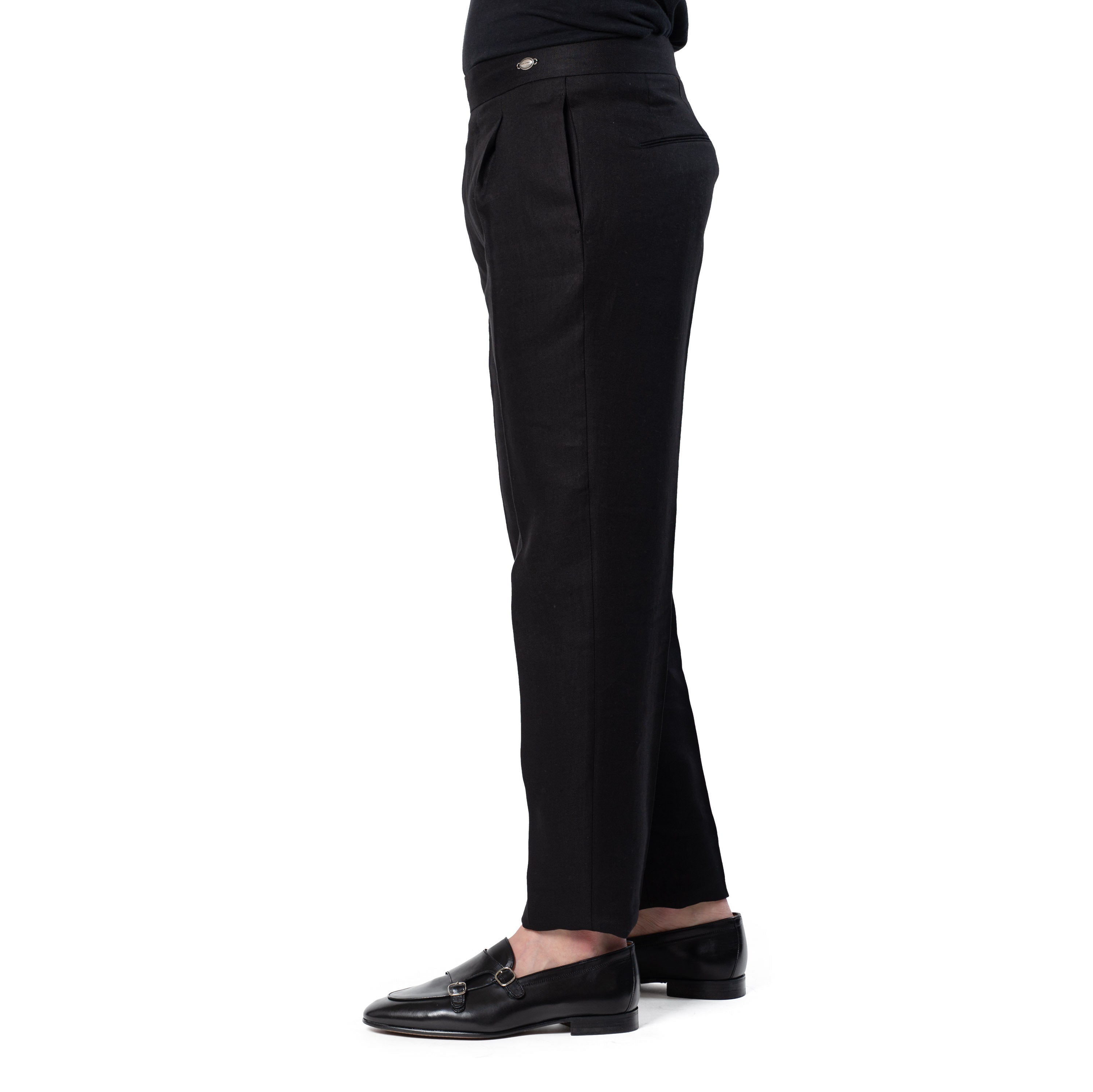 Pantalone TAGLIATORE EN803 P-BRANDON-34UEZ258 Nero - Avant-gardeandria