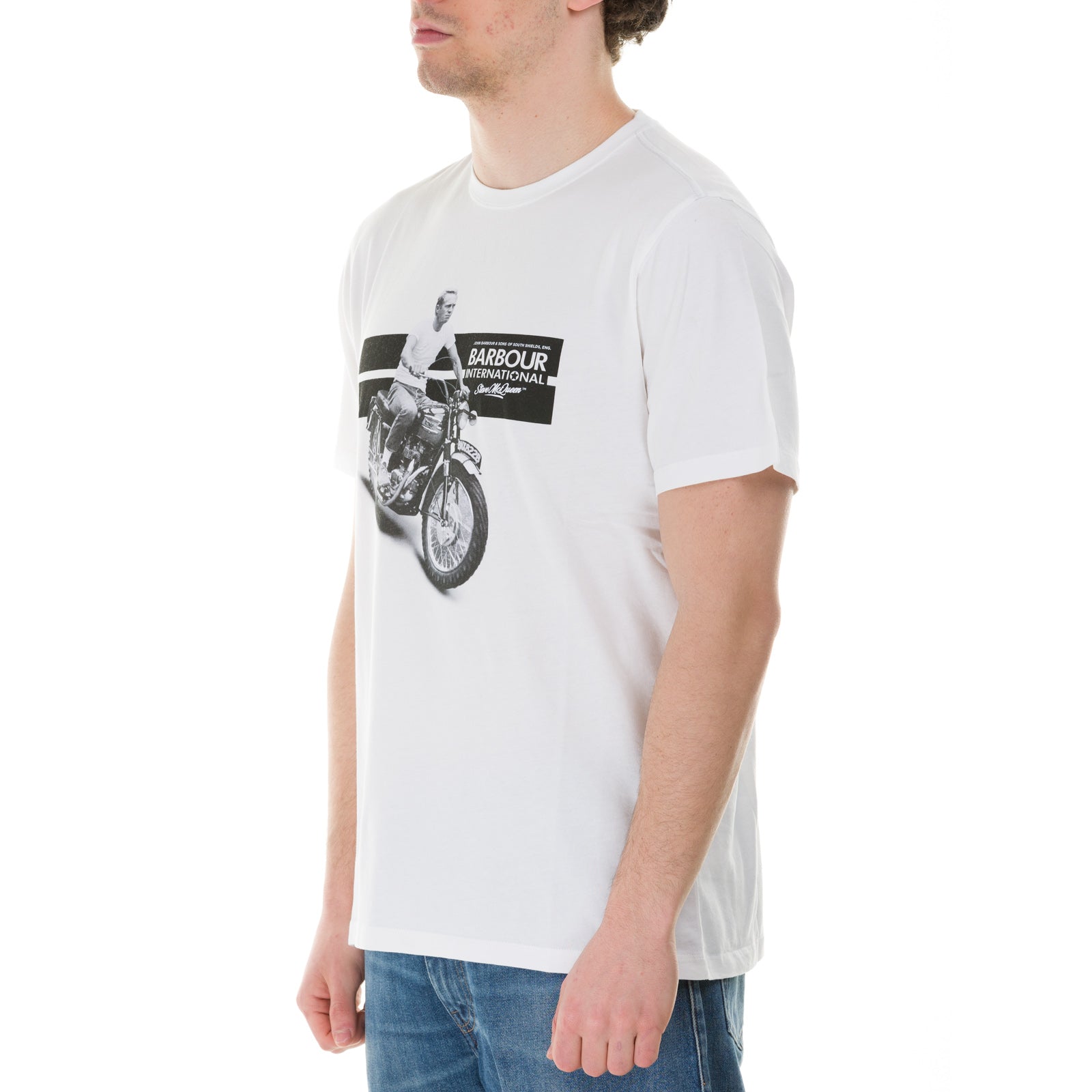 T-shirt BARBOUR Girocollo White - Avant-gardeandria
